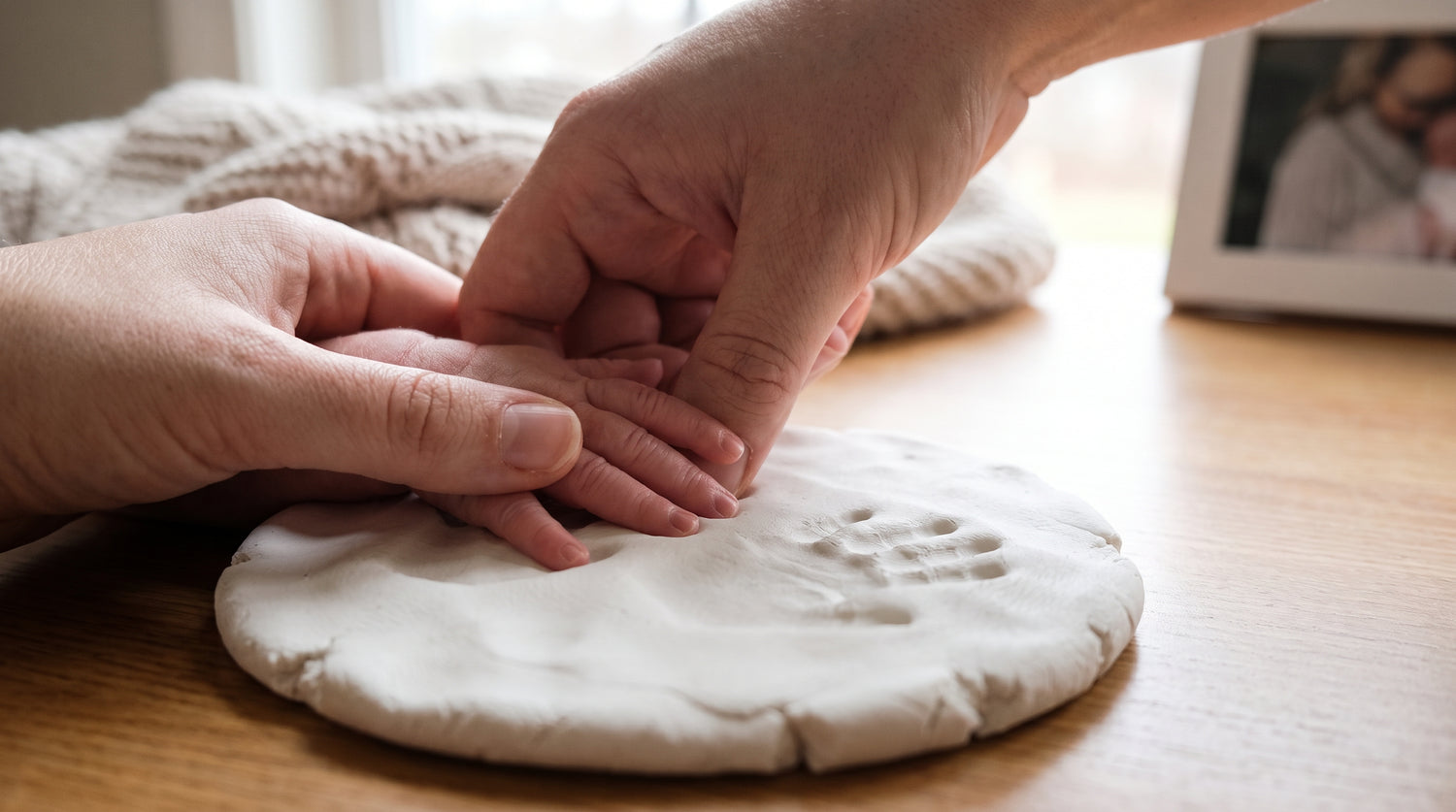 Baby Clay Footprint Handprint Kit Review: Priceless Memories You'll Treasure Forever