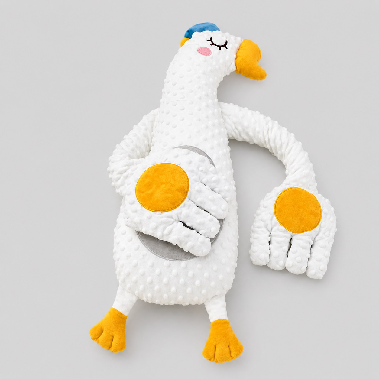 Baby Bubble bed sleep patting pillow with remote control, soft fabric, and calming features for gentle baby sleep support.