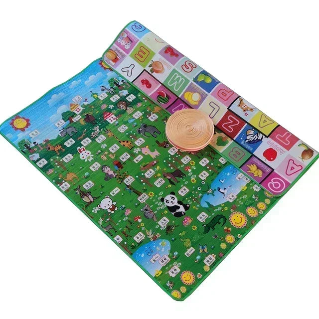 Baby Bubble thick 1cm EPE baby play mat with safety crawling surface, ideal for soft, cushioned floor play and tummy time.