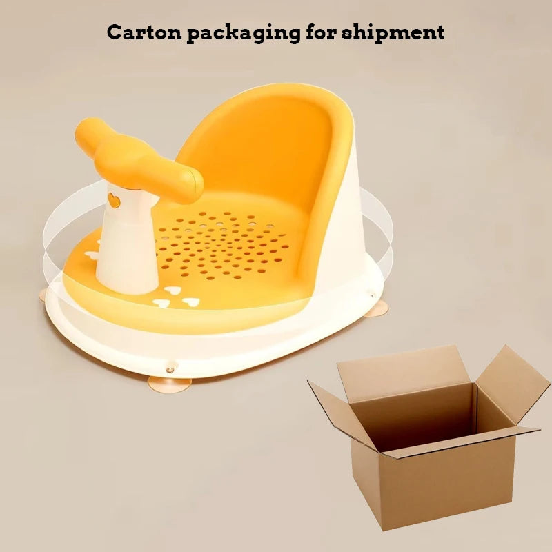 Baby Bubble portable adjustable baby shower seat with bath stand, designed for safe and comfortable bathing of infants.