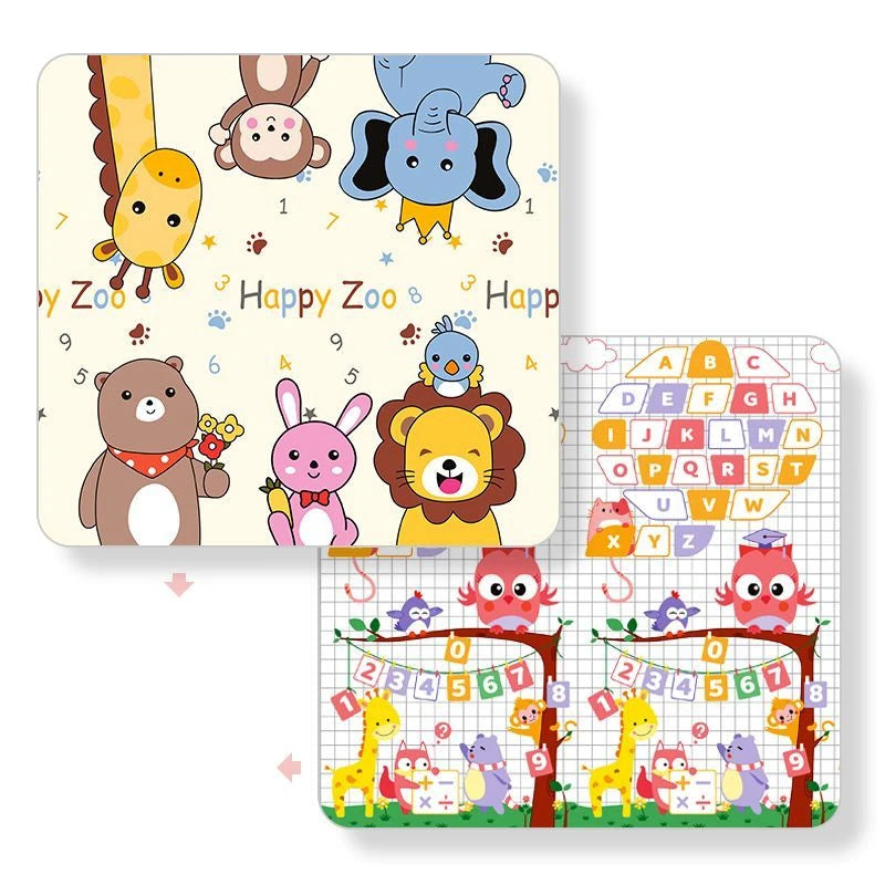 Baby Bubble thick 1cm EPE safety crawling mat with colorful, soft surface for babies to play and crawl comfortably.