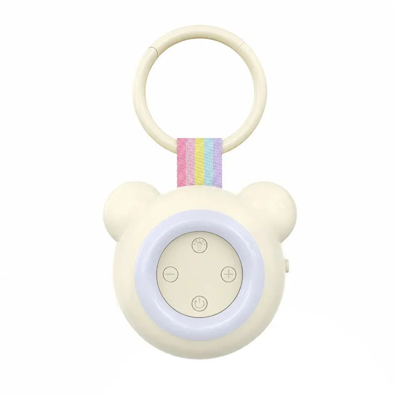 TS900 Baby Sleep Speakers Machine with Night Light, Portable White Noise Machine for Newborn, 15/30/60 Min Timer, Crib Stroller