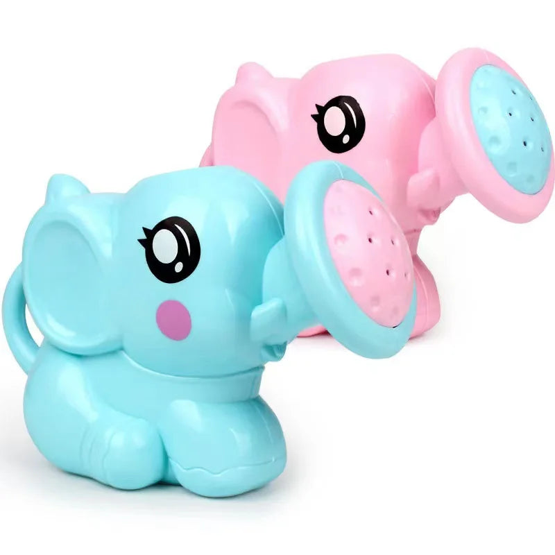 Baby Bubble elephant bath toy with water spray feature, designed for swimming and bath fun for infants.