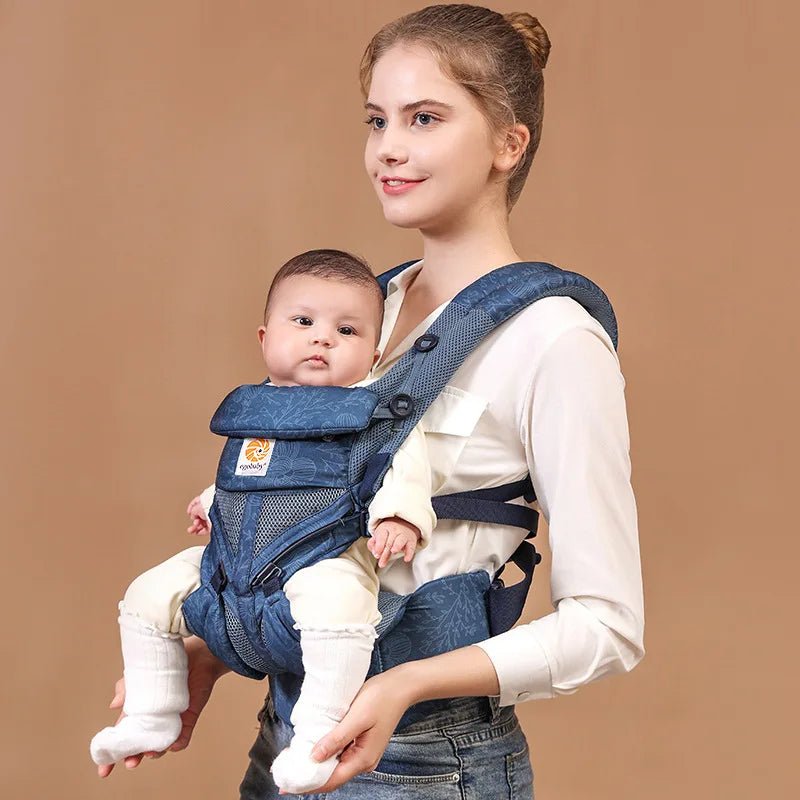 Ergonomic Baby Carrier with Hip Seat – Newborn to Toddler - Baby Bubble