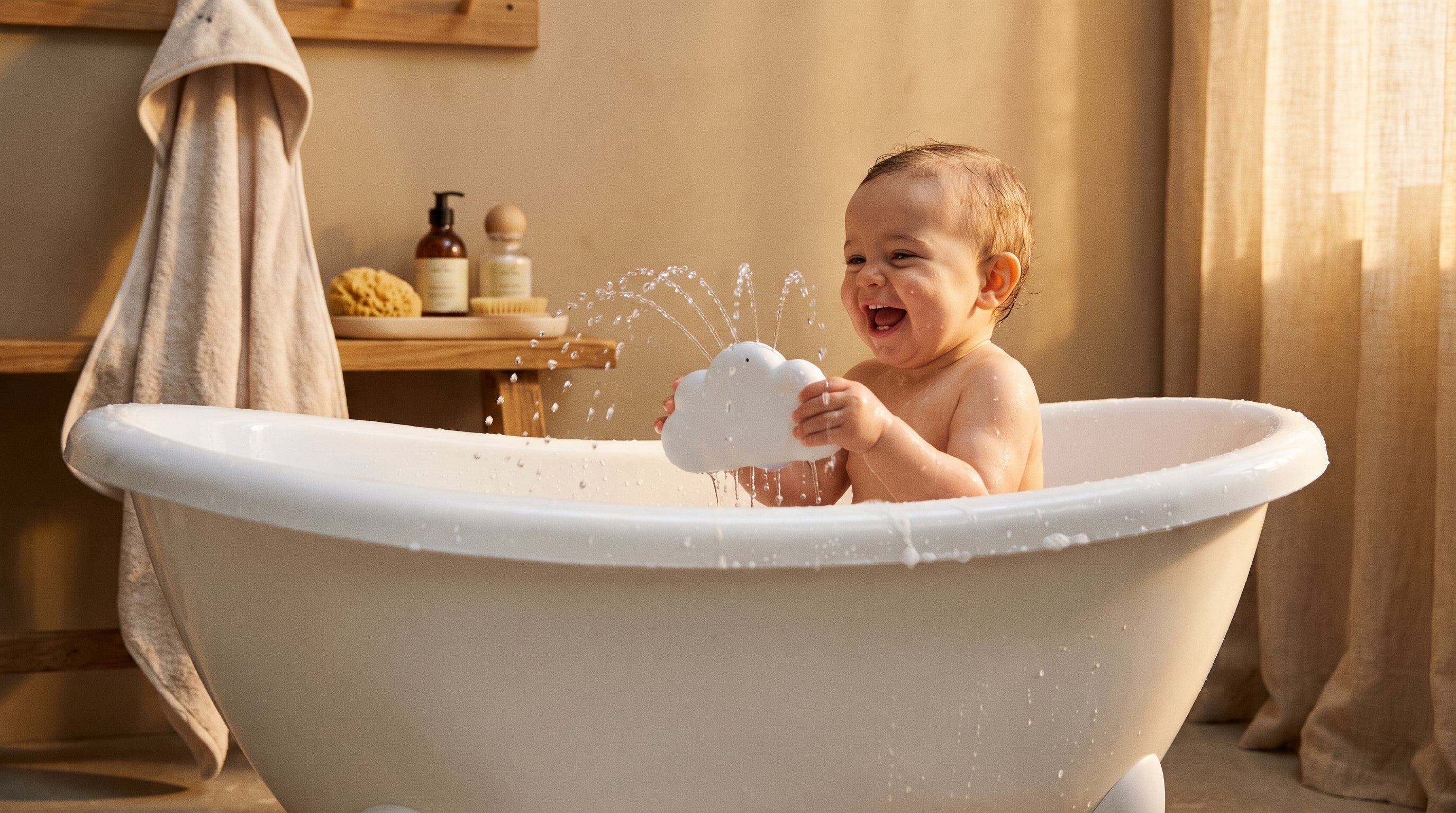 Cloud Shower Baby Bath Toy Review: Turning Bath Time Into Playtime