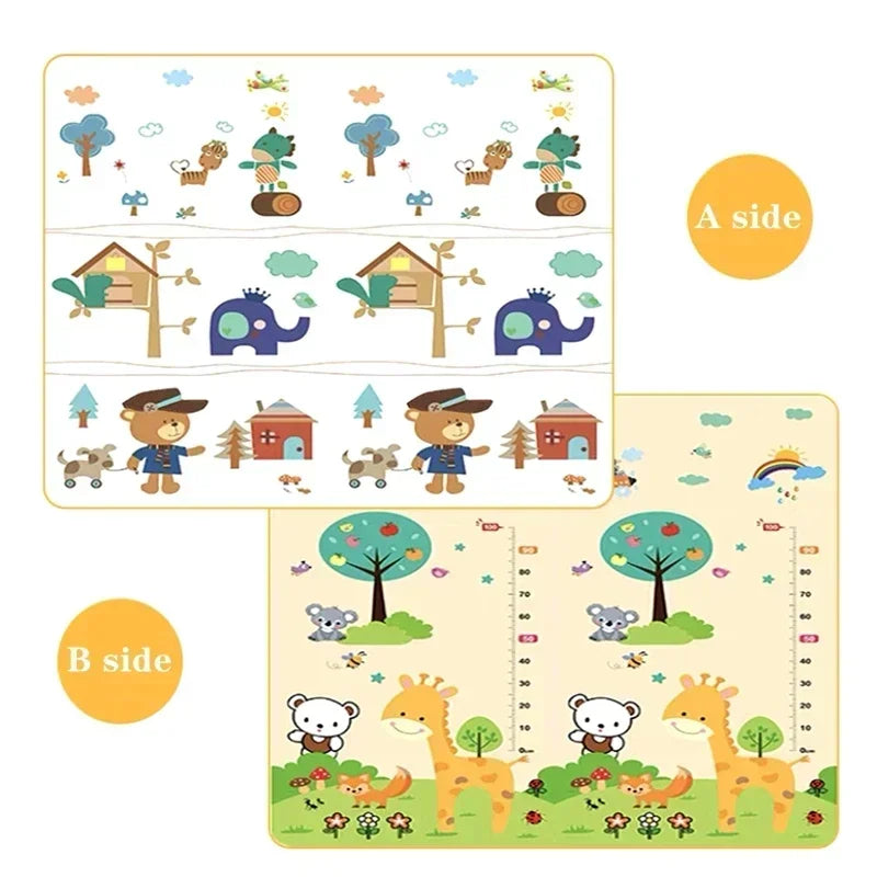 Baby Bubble baby activity play mat with thick cushioning, colorful design, and soft safety surface for tummy time and play.