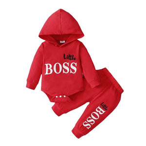 Spring 0-24 Months Newborn Baby Boy 2PCS Clothes Set Long Sleeve Hoodie Jumpsuit Pants Toddler Boy Outfit Baby Costume Baby Bubble Store 22110722-1 0-3M 