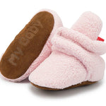 Winter Fluffy Baby Boots Winter Fluffy Baby Boots Baby Bubble Store Pink 7-12month (12CM) 